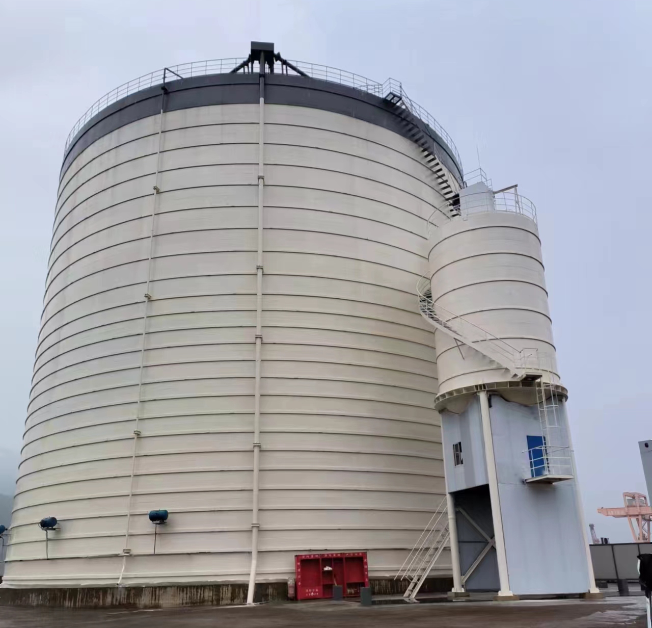 南木林10万吨水泥钢板库